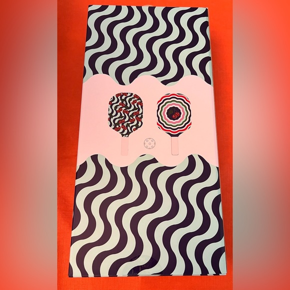 NWT whimsical and fun Maeve by Anthropologie Pickleball Paddles 🏓 and ball set - Picture 2 of 9